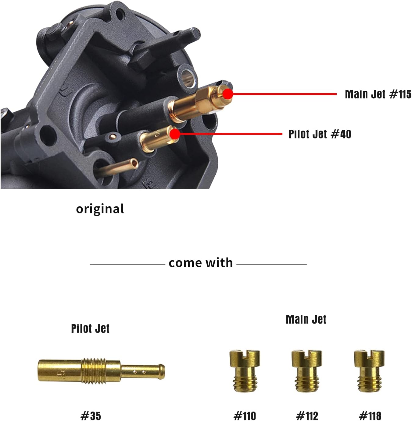Nibbi PE26 Flanged Mount Carb